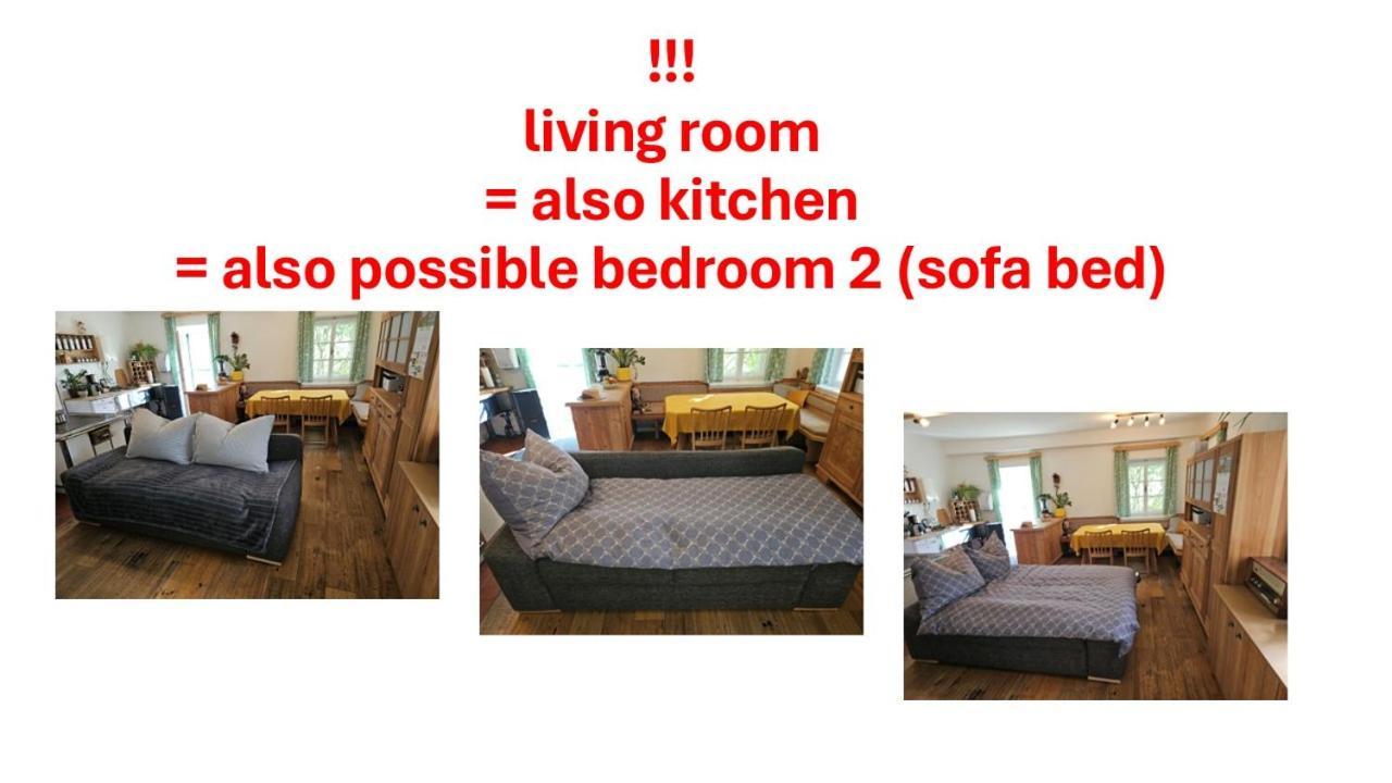 Premium Apartment Mit Privatem Whirlpool, Sauna, Garten Sankt Martin am Grimming Bagian luar foto