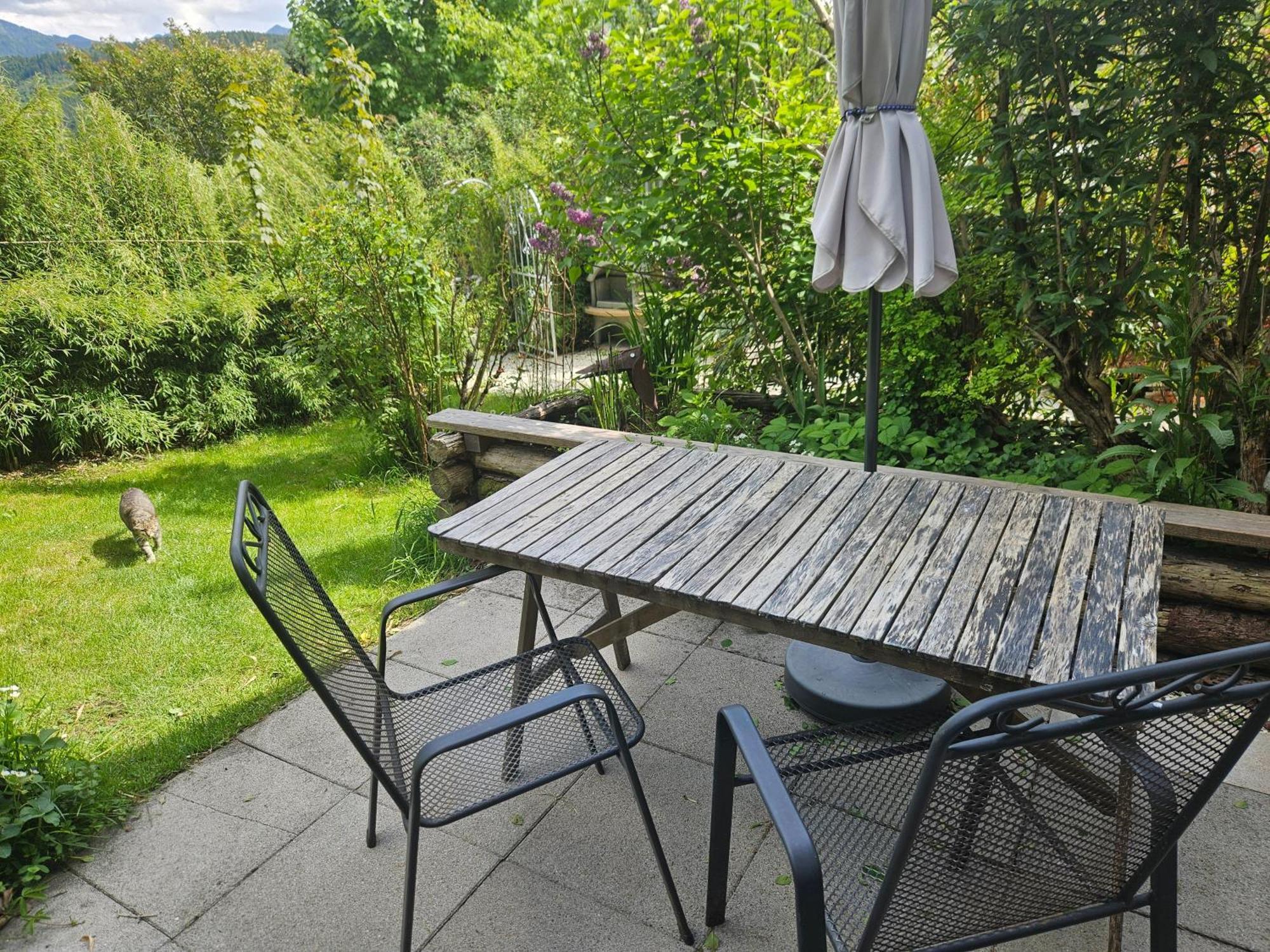 Premium Apartment Mit Privatem Whirlpool, Sauna, Garten Sankt Martin am Grimming Bagian luar foto